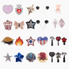 Fashion Decorative Pasties Leather Hot Diamond Sticky Nipple Pasties Women Sexy Adhesive Nipple Patch