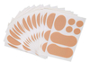Foot Care Stickers Foot Heel Stickers Corn Patches Adhesive Corn Pad, Foot Blister Callus Patches Foam Heel Tape Foot Protective Cushions 
