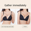 Women Silicone Bra Pads Inserts Breast Enhancer Bust Push up Pads Cleavage-Enhancing Swimsuit Enhancement