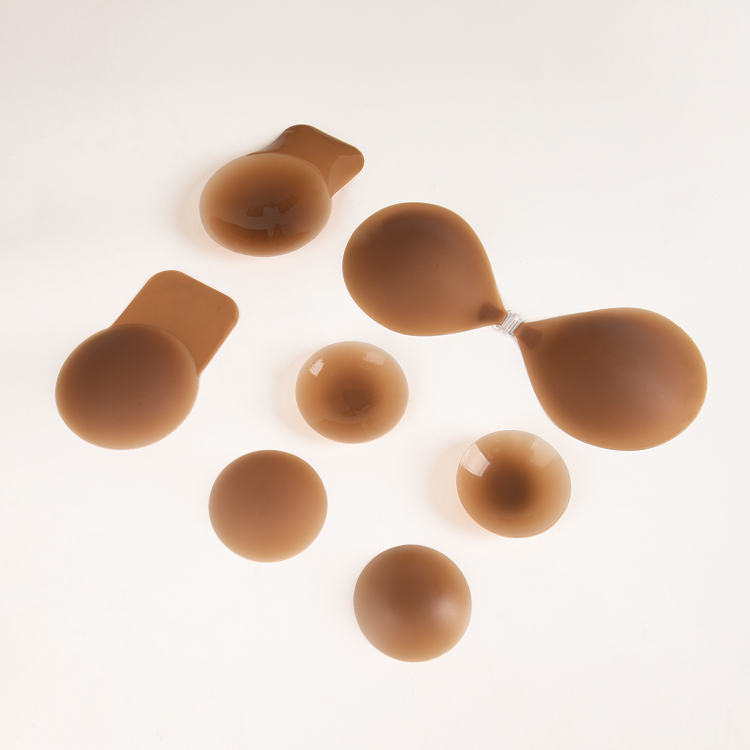 Ultra Thin Round Shape Adhesive Silicone Bra