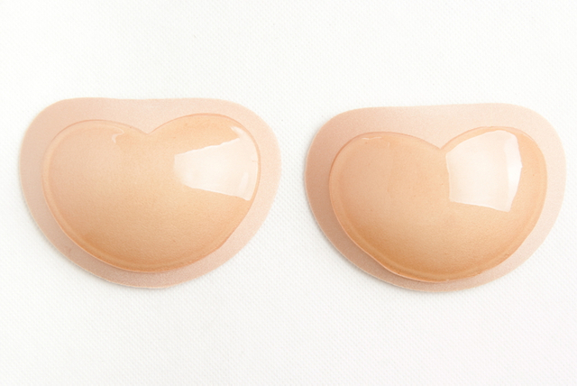 Strapless Backless Bra Cleavage Enhancer Breast Inserts Breathable Push Up Sticky Bra