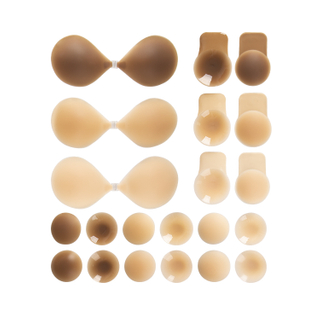 Ultra Thin Round Shape Adhesive Silicone Bra