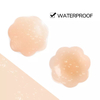  Nipple Covers Lift, Strapless Sticky Push up Reusable Silicone Tape Bra, Invisible Adhesive Bras for Women & Girls Skin Pink, Silicone Cover Bra Pad