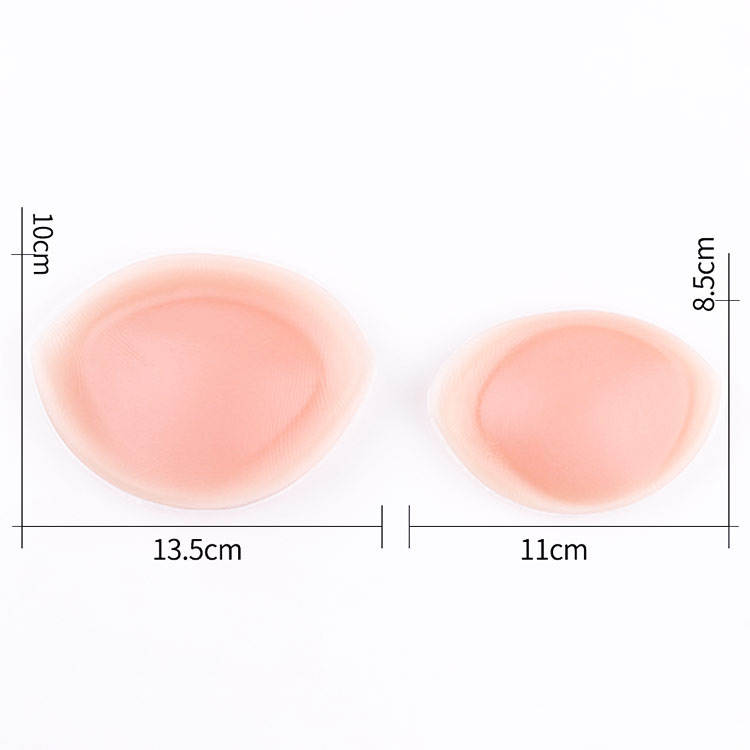 Women Silicone Bra Pads Inserts Breast Enhancer Bust Push up Pads Cleavage-Enhancing Swimsuit Enhancement