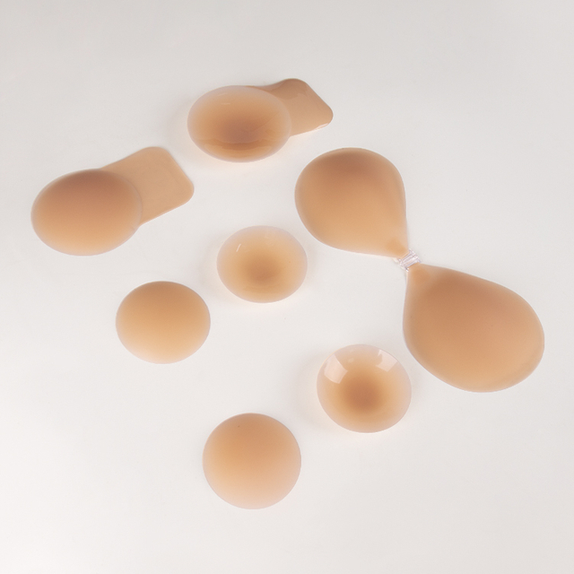 Ultra Thin Round Shape Adhesive Silicone Bra