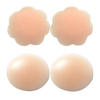  Nipple Covers Lift, Strapless Sticky Push up Reusable Silicone Tape Bra, Invisible Adhesive Bras for Women & Girls Skin Pink, Silicone Cover Bra Pad