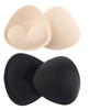 High Quality Silicone Bra Pads Push Up Breast Pads Washable Sponge Bra Breast Bikini Inserts Pad