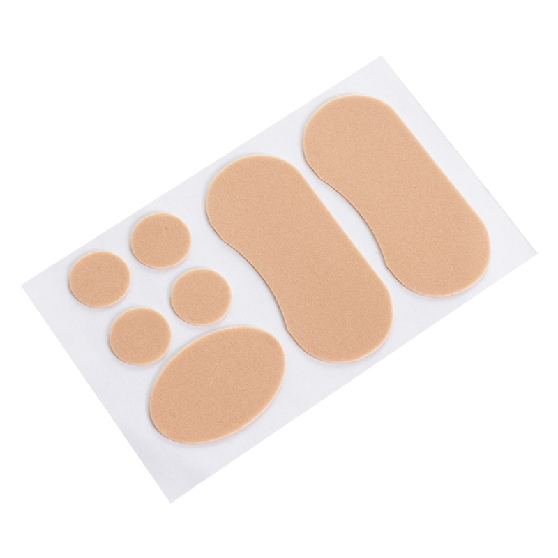 Foot Care Stickers Foot Heel Stickers Corn Patches Adhesive Corn Pad, Foot Blister Callus Patches Foam Heel Tape Foot Protective Cushions 