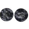 Nipples Women's Waterproof Self Adhesive Fabric Lace and Satin Nipple Cover Pasties 