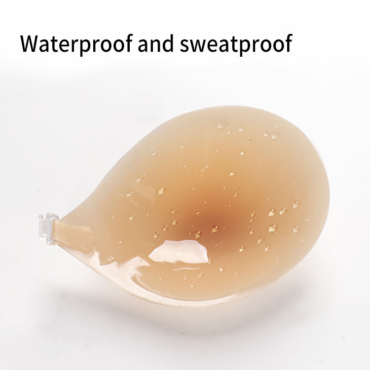 Ultra-thin Seamless Bra Self-adhesive Re-usable Bra Super Lightweight Silicone Bra