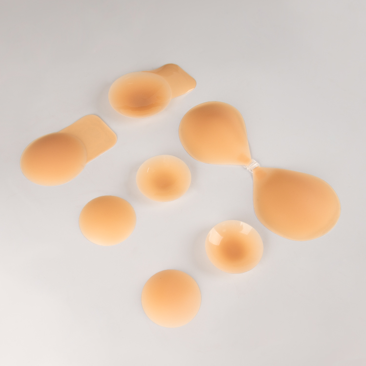 Ultra Thin Round Shape Adhesive Silicone Bra