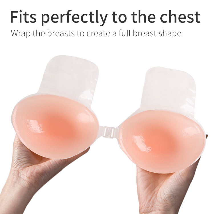 Invisible Lift Bra Adhesive Bra Conceal Lift Bra Sticky Bra Reusable Strapless Silicone Bra