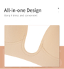 Strapless Sticky Bras for Women Push Up Adhesive Silicone Invisible Bra for Backless Dress with Nipple Covers