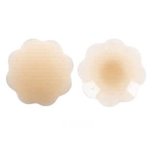  high quality breath hole silicone nipple cover pasties bra invisible seamless with breathable nipple cover