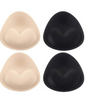 High Quality Silicone Bra Pads Push Up Breast Pads Washable Sponge Bra Breast Bikini Inserts Pad