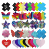 Fashion Decorative Pasties Leather Hot Diamond Sticky Nipple Pasties Women Sexy Adhesive Nipple Patch