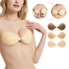 Ultra-thin Seamless Bra Self-adhesive Re-usable Bra Super Lightweight Silicone Bra