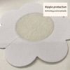 Nipples Women's Waterproof Self Adhesive Fabric Lace and Satin Nipple Cover Pasties 